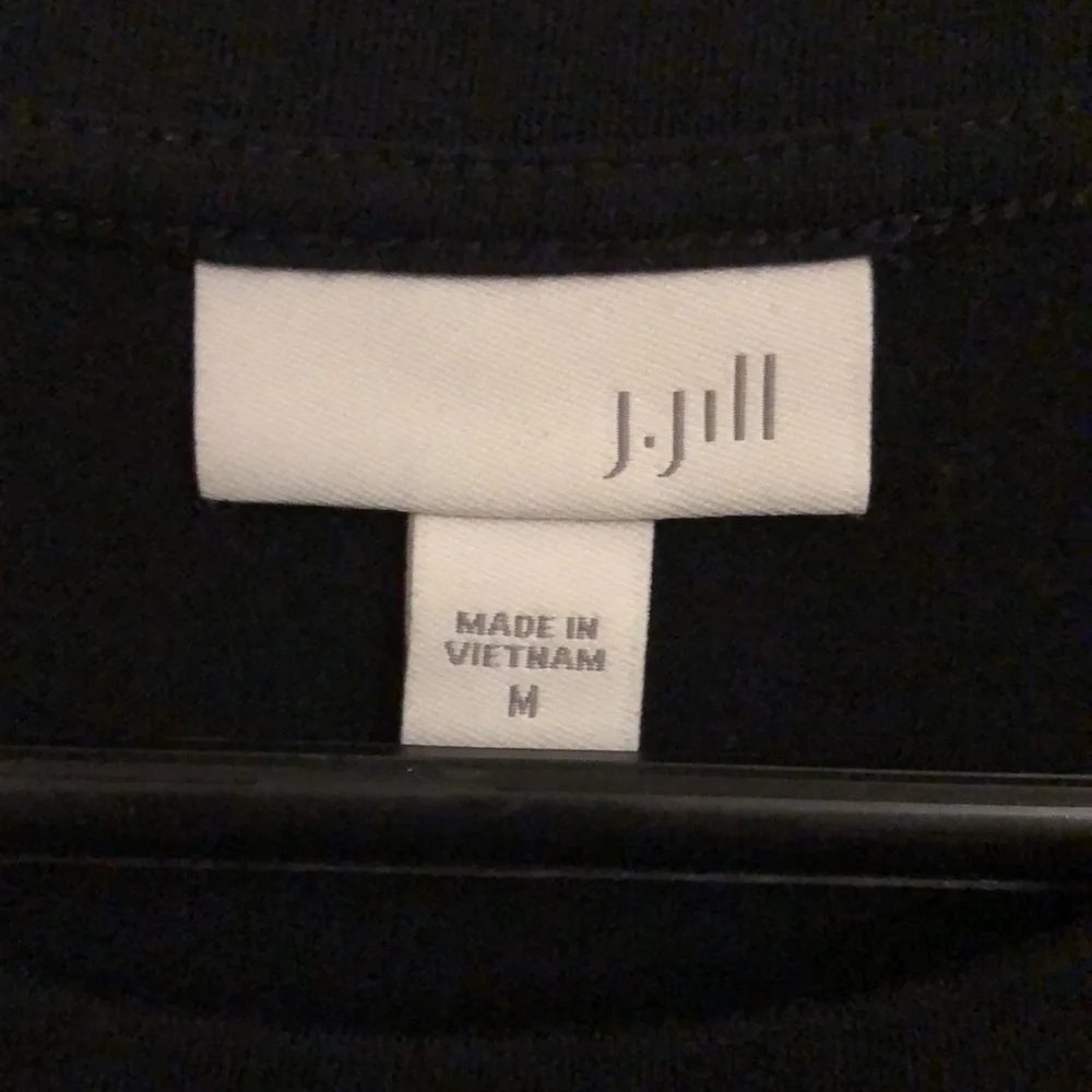 J-Jill Jersey-Knit Pleated Drawstring Waist Dress - Picture 6 of 8